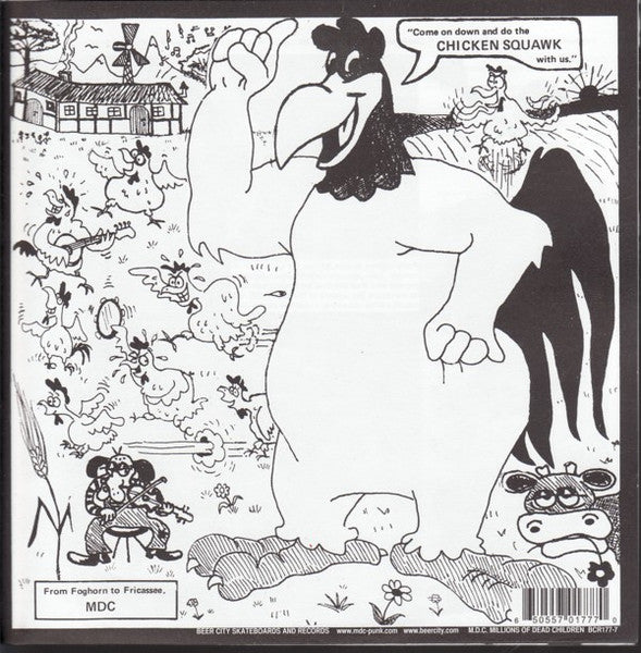 MDC - Millions Of Dead Children (US 1,000 Ltd.White Vinyl 7" / New)