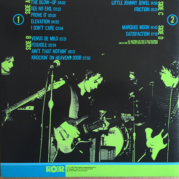 TELEVISION (テレヴィジョン) - The Blow-Up (US Ltd.Reissue Blue & Green Vinyl 2xLP/ New)