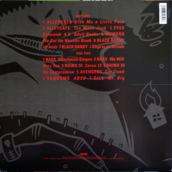 V.A. - Dangerhouse Vol.2 : Give Me A Little Pain! (US Ltd.Reissue Color Vinyl LP / New)