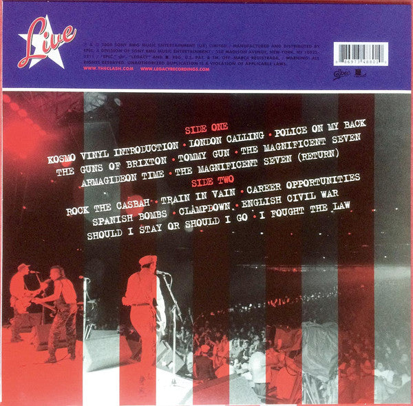 CLASH, THE (ザ・クラッシュ) - Live At Shea Stadium (US Limited 180g LP / New)