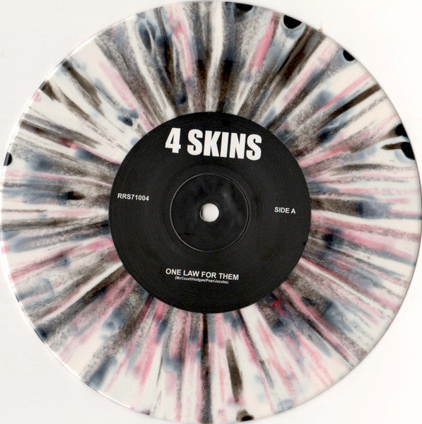 4 SKINS (フォー・スキンズ) - One Law For Them (Italy 500枚限定 RSD 2016 再発カラーヴァイナル7" / New)