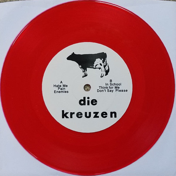 DIE KREUZEN (ディー・クロイツェン) - Cows And Beer (US 1,000枚限定再発レッドヴァイナル 7"/ New)