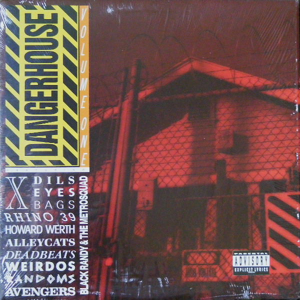 V.A. - Dangerhouse Vol.1 (US Ltd.Reissue Color Vinyl LP / New)