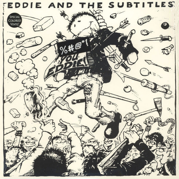 EDDIE AND THE SUBTITLES (エディー & ザ・サブタイトルズ) - Fuck You Eddie! (US Ltd.Reissue Color Vinyl LP / New)