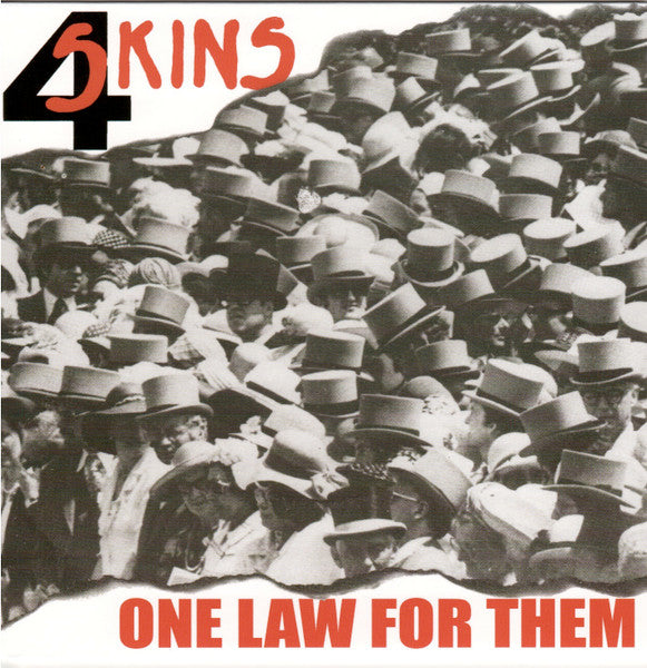 4 SKINS (フォー・スキンズ) - One Law For Them (Italy 500枚限定 RSD 2016 再発カラーヴァイナル7" / New)