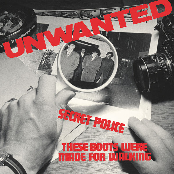 UNWANTED, THE (ジ・アンウォンテッド) - Secret Police (UK 限定再発「ブルーヴァイナル」7" / New)