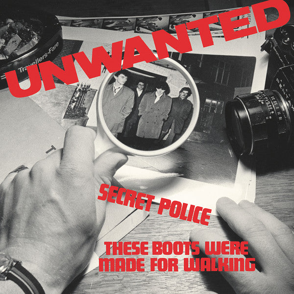UNWANTED, THE (ジ・アンウォンテッド) - Secret Police (UK Ltd.Reissue Blue Vinyl 7" / New)