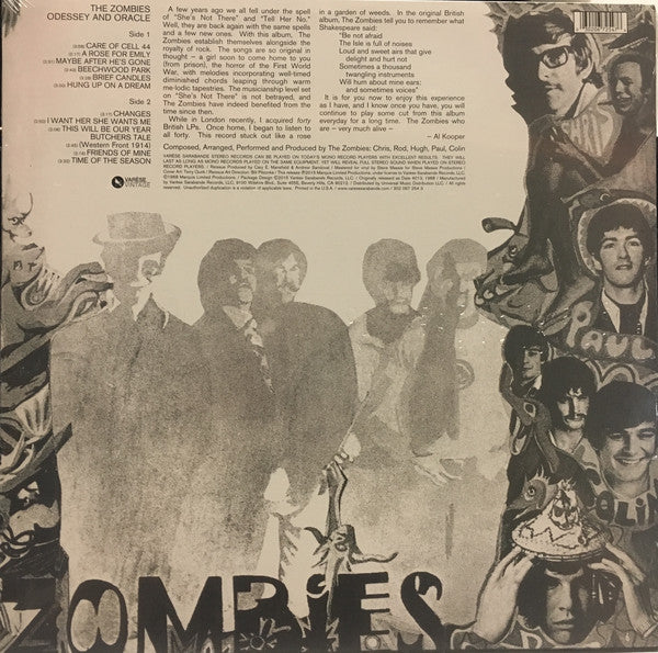ZOMBIES (ゾンビーズ)  - Odessey & Oracle (US Ltd.Reissue LP/New)