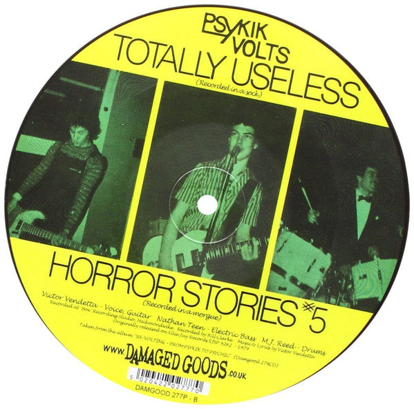 PSYKIK VOLTS (サイキック・ヴォルツ) - Totally Useless (UK 限定再発ピクチャー 7" / New)