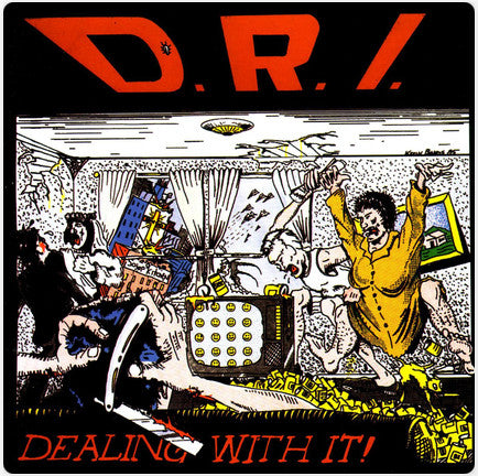 D.R.I. - Dealing With It! (US 限定プレス再発 LP / New)