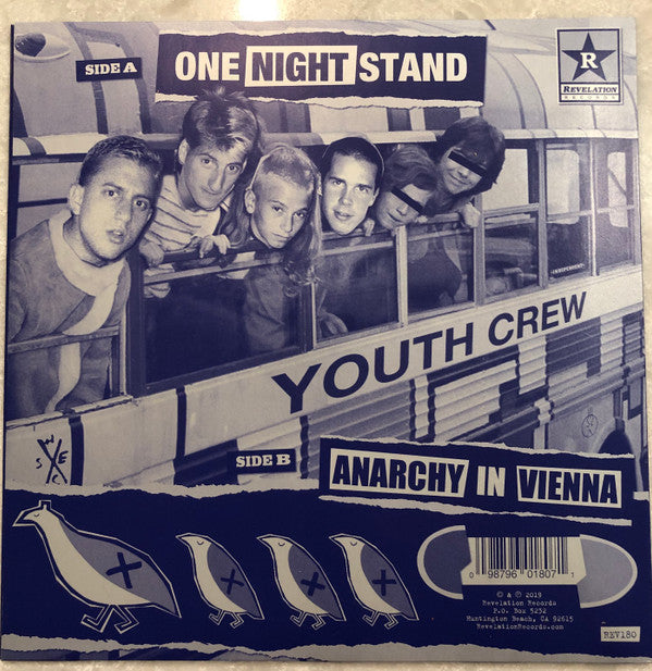 YOUTH OF TODAY (ユース・オブ・トゥデイ) - One Night Stand (US RSD 2019 Ltd.7"/ New)