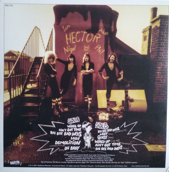 HECTOR (ヘクター) - Demolition : The Wired Up World Of Hector (Italy 限定ブラック・ビニール LP / New)