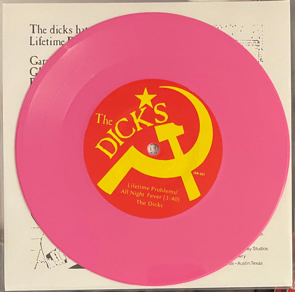 DICKS, THE (ザ・ディックス) - Hate The Police (US 700 Ltd.Reissue Pink Vinyl 7"/New)