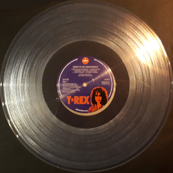 T.REX (T.レックス) - Dandy In The Underworld (UK Ltd.Reissue Clear Vinyl 180g LP / New)