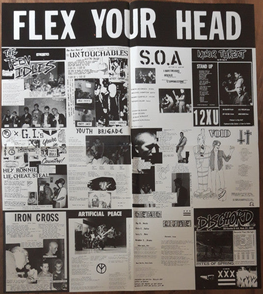 V.A. (初期D.C.ハードコア・コンピ)- Flex Your Head (US 2024年限定再発「イエローヴァイナル」LP+「黒/黄 XXX」ジャケ/ New)