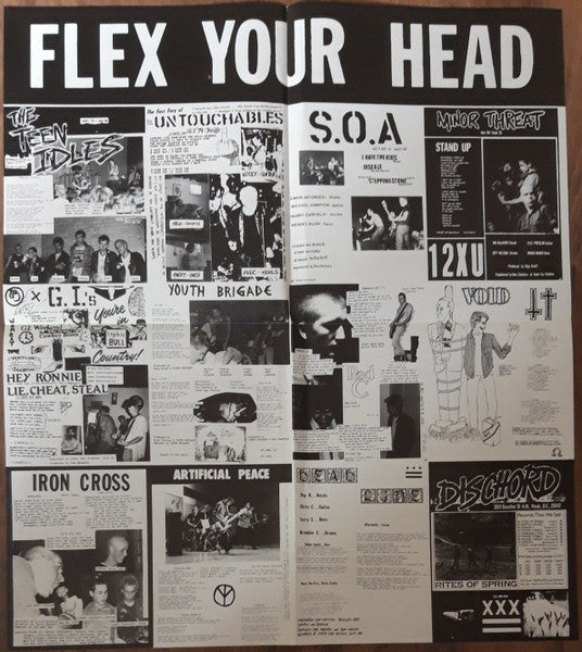 V.A. (初期D.C.ハードコア・コンピ)- Flex Your Head (US 限定プレス LP+「赤/白」XXXジャケ/ New)