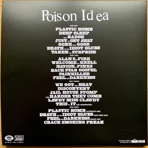 POISON IDEA (ポイズン・アイデア) - Feel The Darkness (US Ltd.Reissue 2xLP/New)