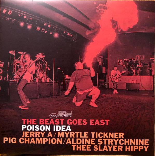 POISON IDEA (ポイズン・アイデア) - The Beast Goes East (US 800 Ltd.Black Vinyl LP/ New)