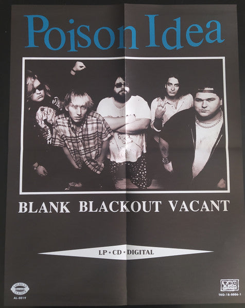 POISON IDEA (ポイズン・アイデア) - Blank Blackout Vacant (US 500 Ltd.Reissue 2xLP/New)