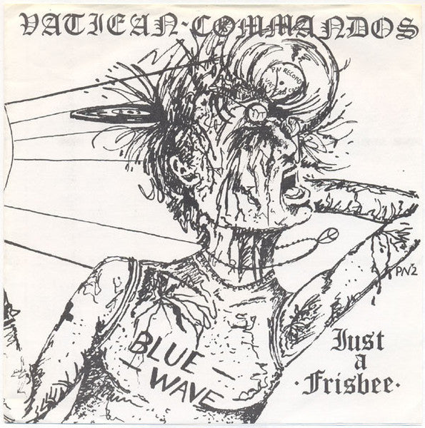 VATICAN COMMANDOS (バチカン・コマンドス) - Just A Frisbee (Italy Ltd.Reissue 7" / New)