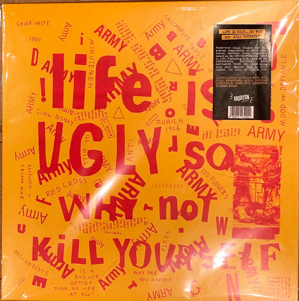 V.A. - Life Is Ugly So Why Not Kill Yourself (Italy Ltd.Reissue Yellow Vinyl LP / New)