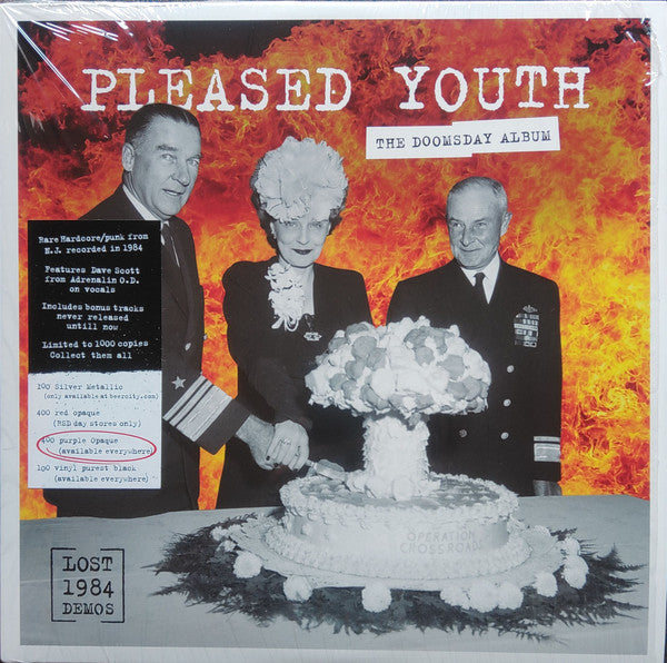 PLEASED YOUTH (プリーズド・ユース)  - The Doomsday Album (US 400 Ltd.Purple Vinyl LP / New)