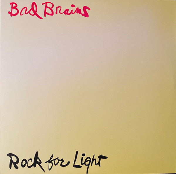 BAD BRAINS (バッド・ブレインズ) - Rock For Light (US Ltd.Reissue LP / New)