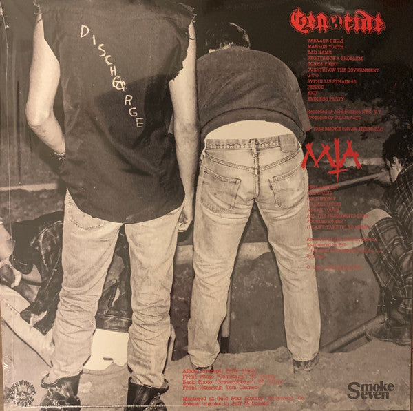 GENOCIDE / MIA (ジェノサイド / MIA) - Last Rites For Genocide And MIA (US 750枚限定再発 LP / New)