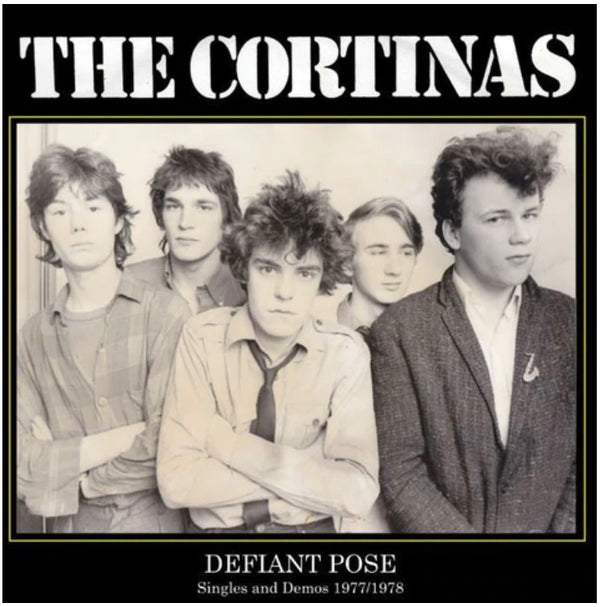 CORTINAS, THE (ザ・コルティナズ) - Defiant Pose : Singles & Demos 1977 1978 (Italy 限定「ブラックヴァイナル」LP / New)