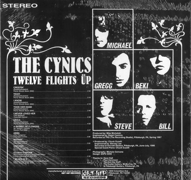 CYNICS (シニックス)  - Twelve Flights Üp (US Ltd.Reissue White Vinyl LP/New)