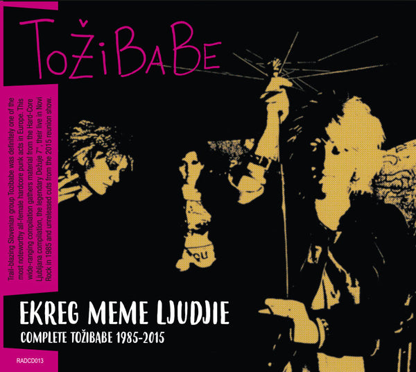 TOZIBABE (トジバブ)  - Ekreg Meme Ljudjie : Complete Tožibabe 1985-2015 (Italy 限定デジパックCD+帯/ New)