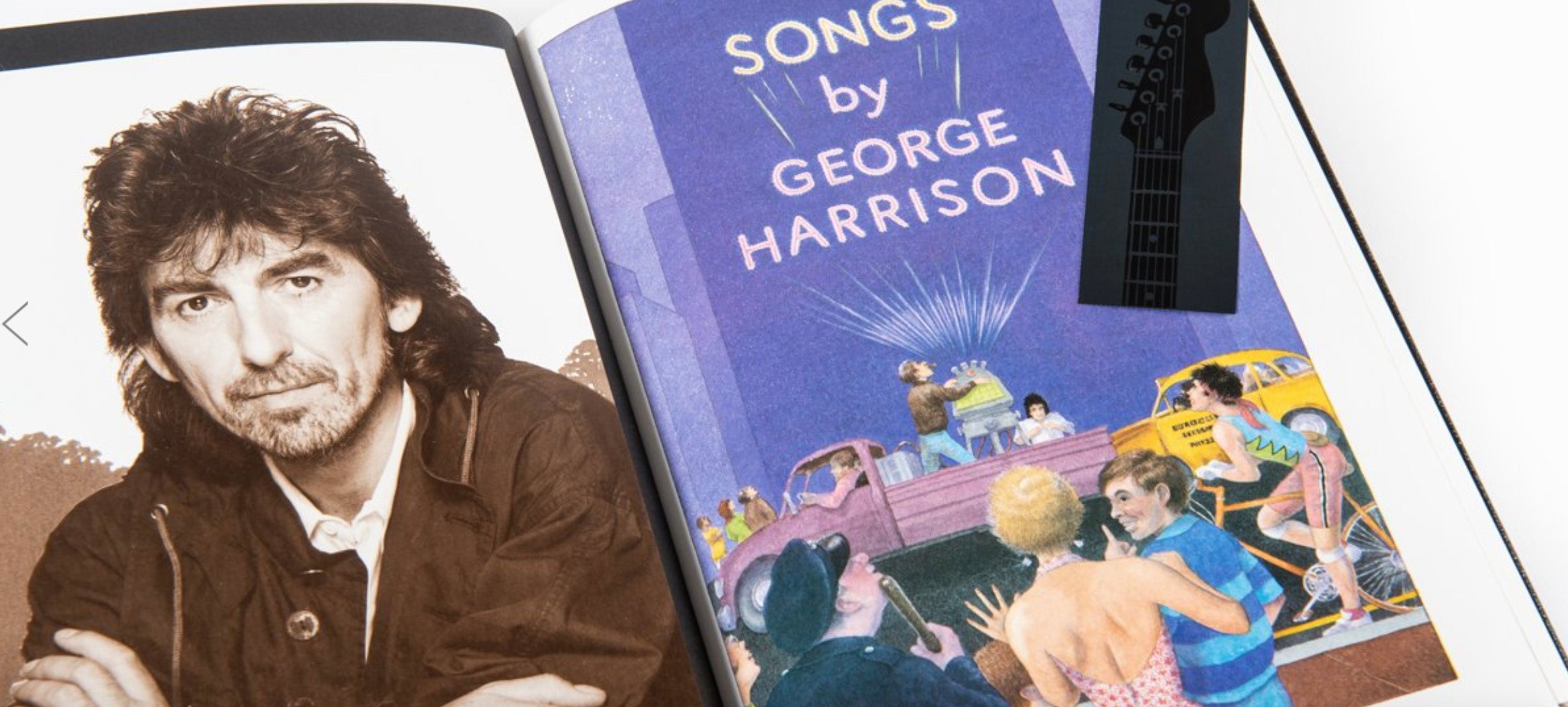 GEORGE HARRISON (ジョージ・ハリスン) - Songs By George Harrison Vol.2 (UK 2,500 Ltd.  Autographed & Numbered Book & 7