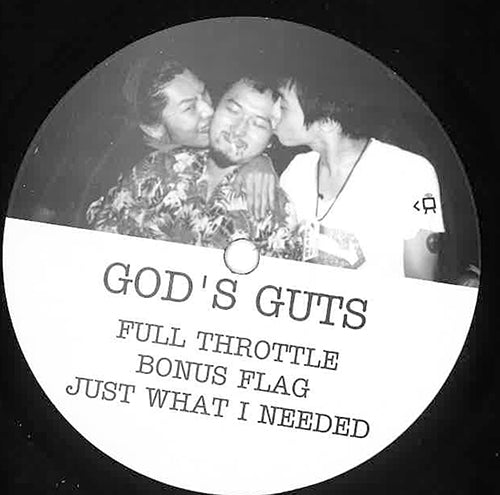 GOD'S GUTS (ゴッズ・ガッツ) - Full Throttle (Japan 限定「パープル・ビニール」 12"「廃盤 New」残少！)