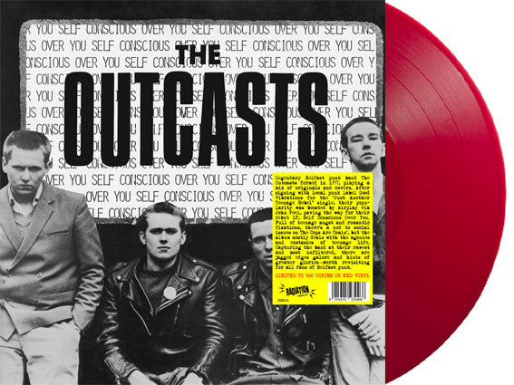 OUTCASTS, THE (ジ・アウトキャスツ) - Self Conscious Over You  (Italy 500枚限定再発レッドヴァイナル LP/ New)