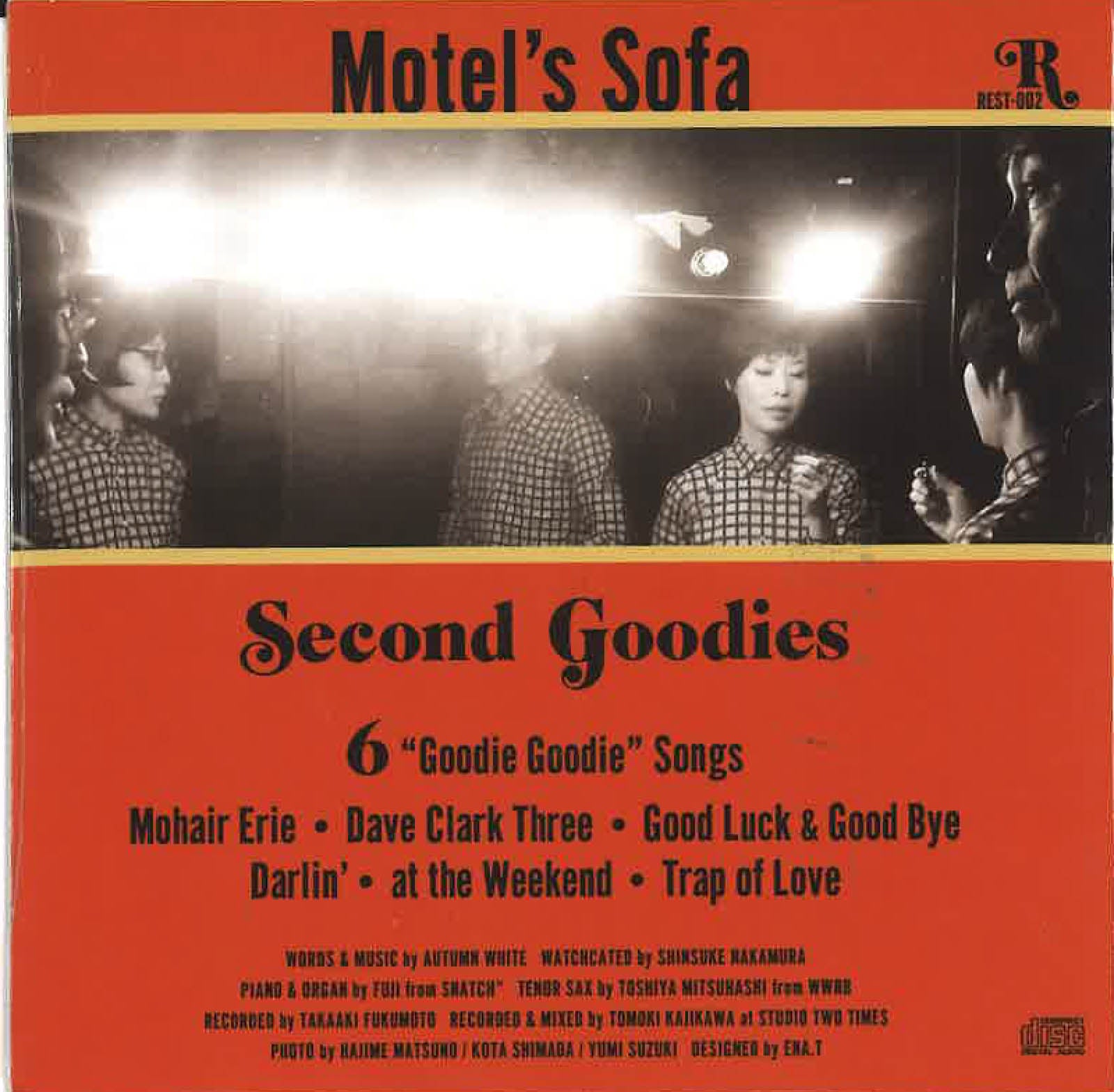 MOTEL'S SOFA (モーテルズ・ソファ)  - Second Goodies (Japan CD/New ) 特典ステッカー付！