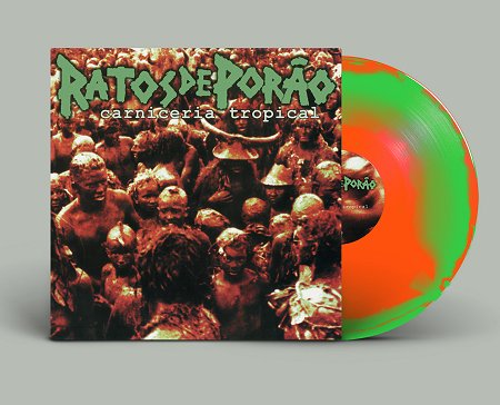 RATOS DE PORAO - Carniceria tropical (Italy 150 Ltd.Orange & Green Vinyl Die-Hard Edition LP / New)