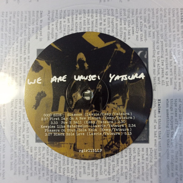 URUSEI YATSURA (うる星やつら)  - We Are Urusei Yatsura (UK 500枚限定復刻再発クリアヴァイナル 2xLP/NEW)