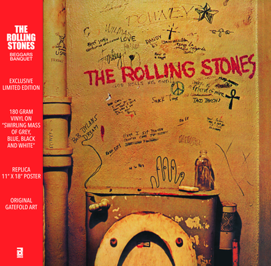ROLLING STONES (ローリング・ストーンズ)  - Beggars Banquet (EU-US RSD 2023 限定9000枚 180g スプラッター・カラー・ヴァイナル LP/New)