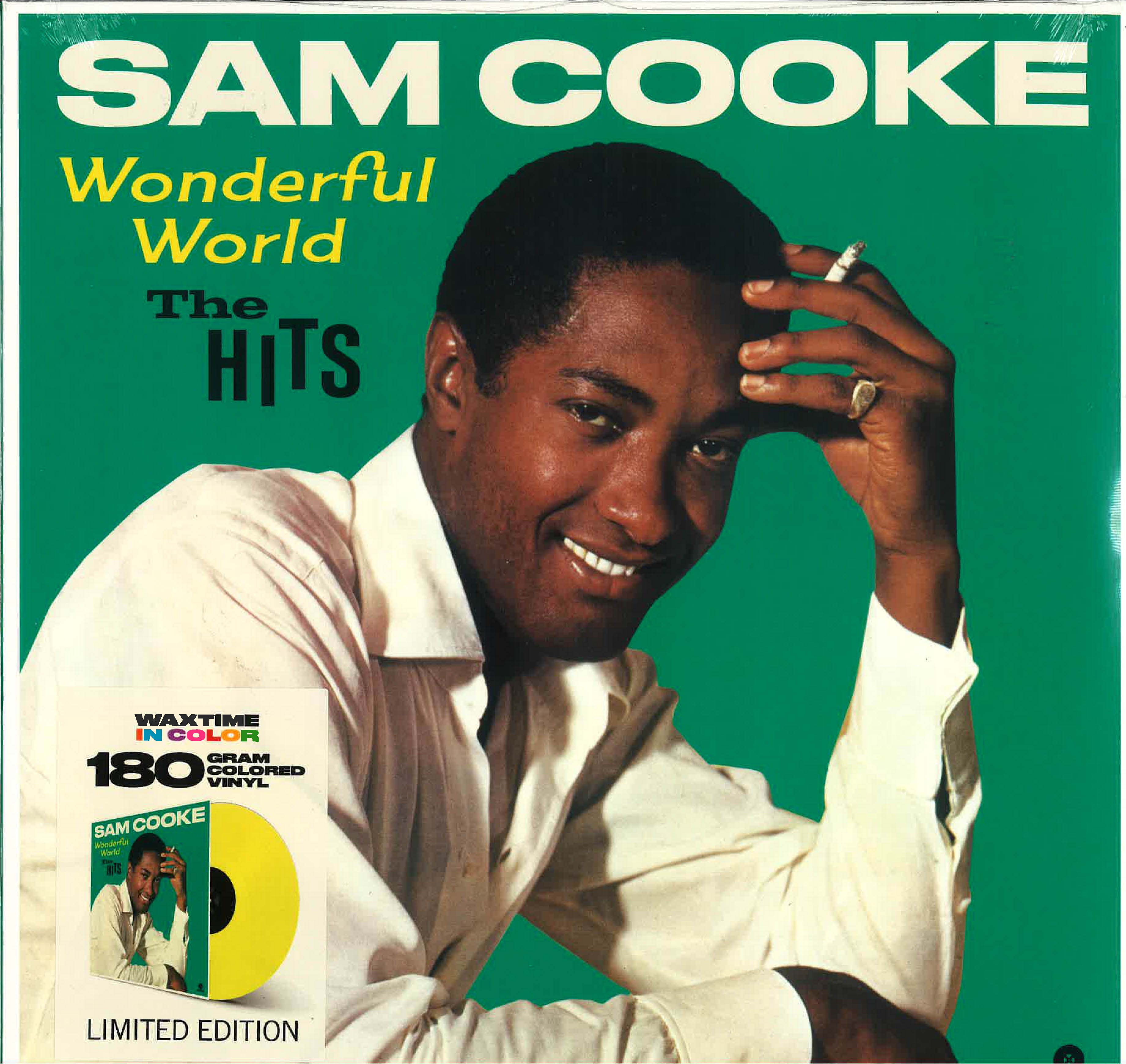 SAM COOKE (サム・クック) - Wonderful World The Hits (EU Ltd.180g Yellow Vinyl  LP/New)