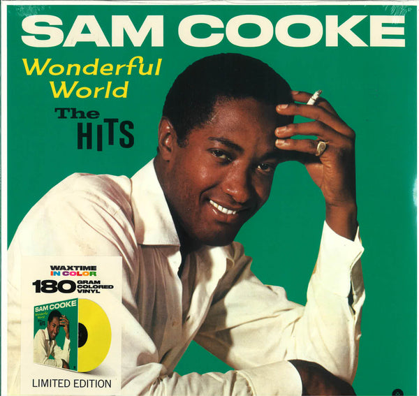 SAM COOKE (サム・クック)  - Wonderful World The Hits (EU Ltd.180g Yellow Vinyl LP/New)