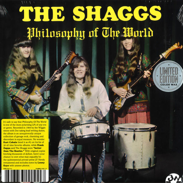 SHAGGS (シャッグス) - Philosophy Of The World (US 限定再発カラーヴァイナル LP/New)