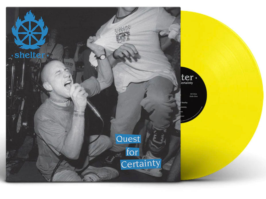 SHELTER (シェルター) - Quest For Certainty (US Ltd.Reissue Yellow Vinyl LP/ New)