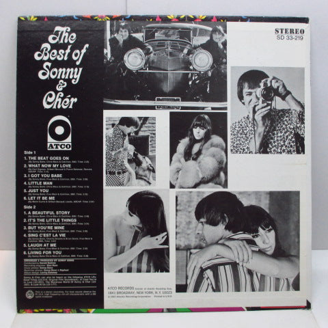 SONNY & CHER - The Best Of Sonny & Cher (US 2nd Press Srereo LP)