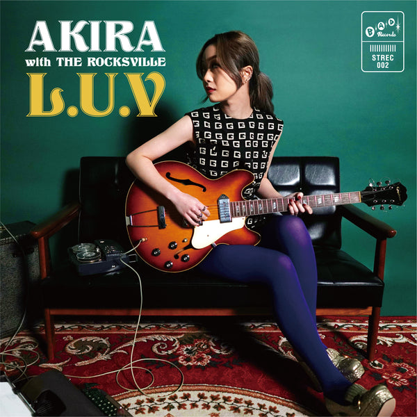 AKIRA with THE ROCKSVILLE (アキラ・ウイズ・ザ・ロックスヴィル) - L.U.V (Japan 限定プレス 2xCD / New)