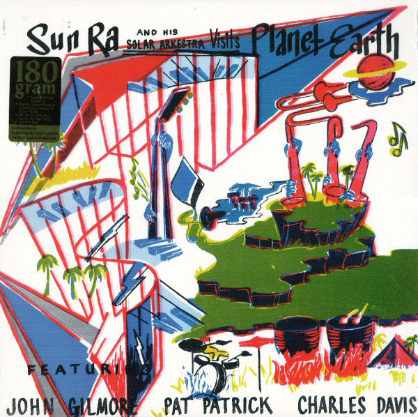 SUN RA & His Solar Arkestra (サン・ラ & ヒズ・ソーラー・アーケストラ)  - Visits Planet Earth (US Ltd.Reissue LP/New)