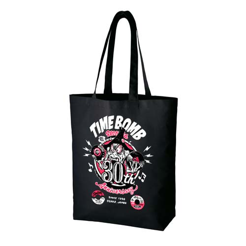 TIME BOMB RECORDS (タイムボム レコード)  - 30th Anniversary Tote Bag (New)