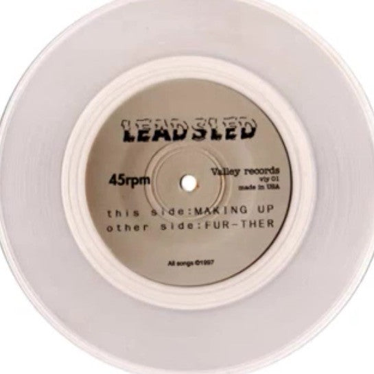 LEAD SLED (リード・スレッド)  - Making Up (Japan Limited Clear Vinyl 7"/廃盤 NEW)
